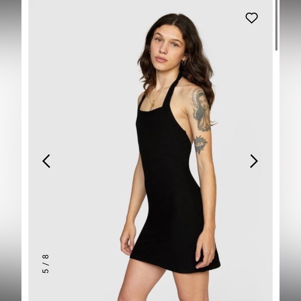 NWT RVCA RUSHMORE HALTER DRESS - Picture 2 of 10